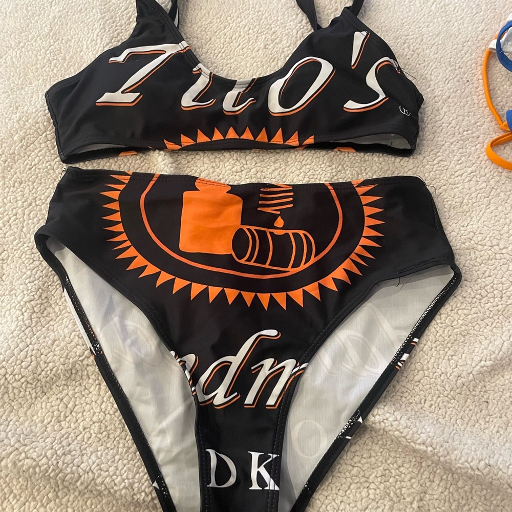 tito’s vodka high waisted bikini
